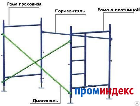 Леса строительные компл