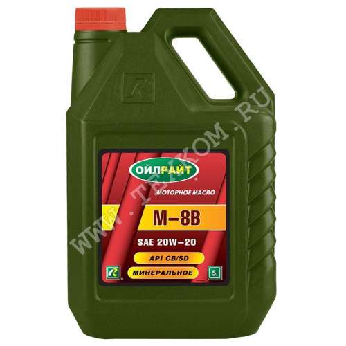 Масло моторное М8В OILRIGHT 5л