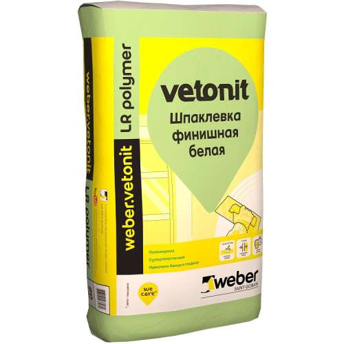 Шпаклевка Weber Vetonit LR+ 20кг