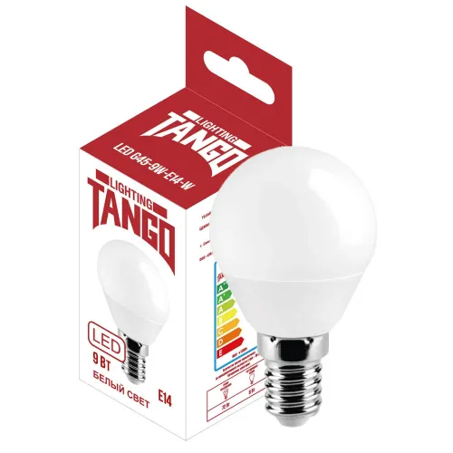 Лампа светодиодн. TANGO LED 5W E14 шарик 4000K 220V