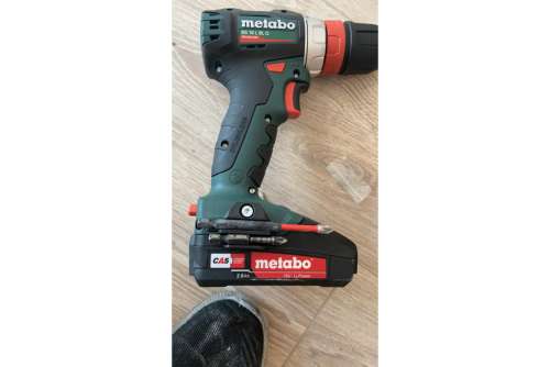 Аккумуляторный винтоверт Metabo BS 18 Li (2х1,5Ач, 48/24Нм, патрон 10мм) 602207550