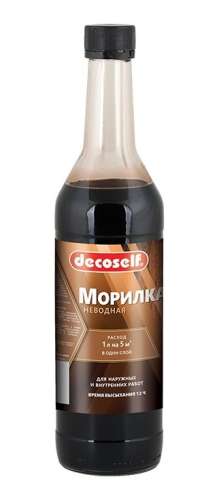 Морилка Decoself неводная дуб 0,5л