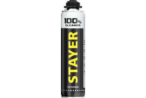 Очиститель пены STAYER 500мл 41139 Очиститель пены STAYER 500мл 41139