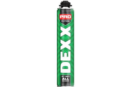 Пена монтажная DEXX PRO всесезонная 750мл 41126 Пена монтажная DEXX PRO всесезонная 750мл 41126