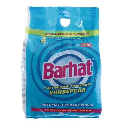 Порошок стиральный ЛОТОС Barhat Универсал 3кг