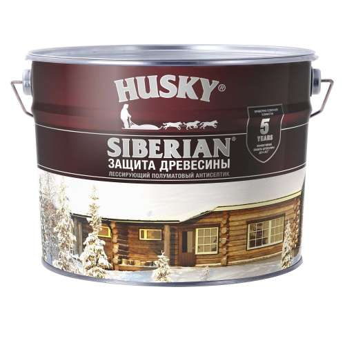 Краска для дерева акриловая HUSKY SIBERLAN База С (2,7л)