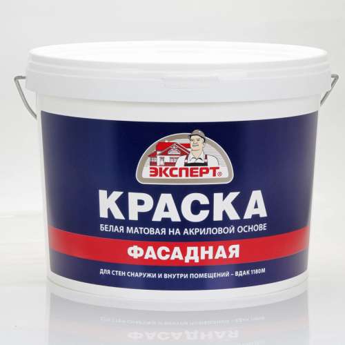 Краска Эксперт фасадная (14 кг) ВД-АК 1180