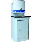 Умывальник СТАЦ 17л без ЭВН металл бак/нерж. мойка/тумба металл белый PRAKTISCHE HOME