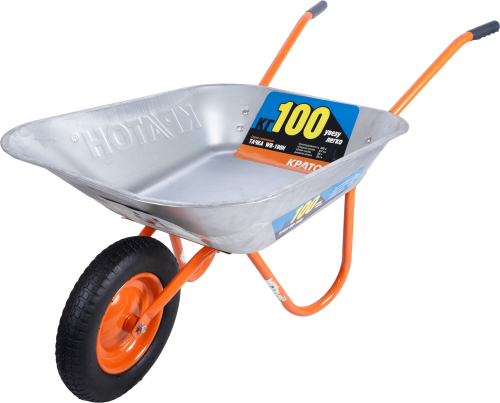 Тачка строительная WB-100HR Кратон 50601019R