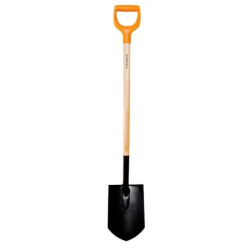 Лопата штыковая 1180х200мм дер. черенок Дача Fiskars 1060033