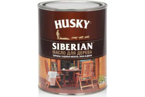 Масло для дерева HUSKY SIBERLAN (0,9л)