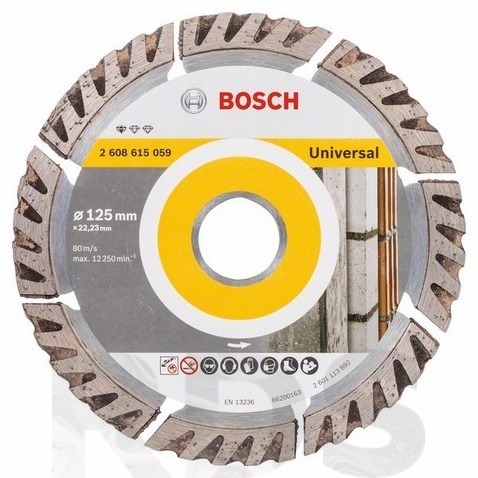 Диск алмазный 125х2.0х22,23 Сегментный Bosch