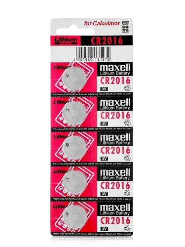 Батарейка Maxell круглые таблетка 2016