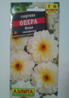 Георгина Опера белая 0,1гр
