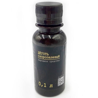 Деготь сапропеловый 100мл