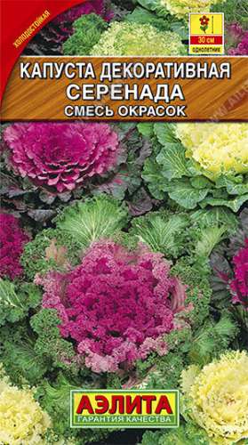 Капуста декоративная Серенада смесь