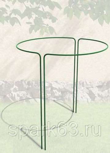 Кустодержатель Круг большой h-0,9м d-0,8м труба металл в ПВХ d-10мм п7973