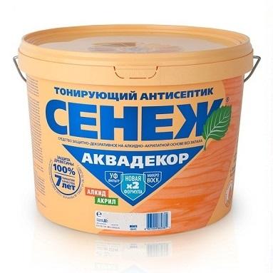 Антисептик декоративный Сенеж Аквадекор, Черешня-108 2,5кг