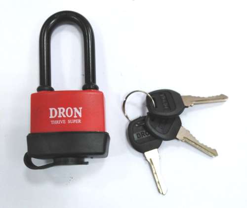 Замок навесной DRON 50мм цветной