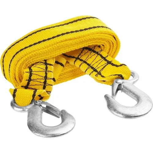 Трос буксировочный 4м, 2,5т, 2 крюка, сумка STAYER 61207-2,5