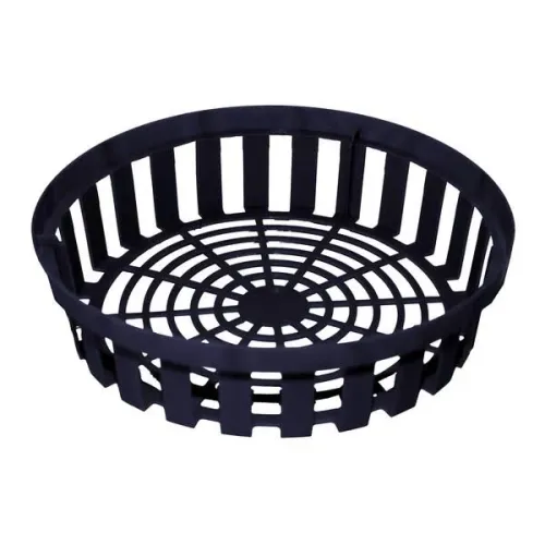 Корзина д/луковичных круглая черная