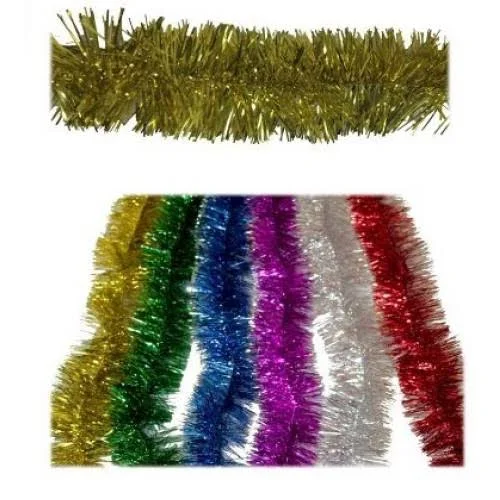 Мишура 5 Цветная d-5см, L-2м