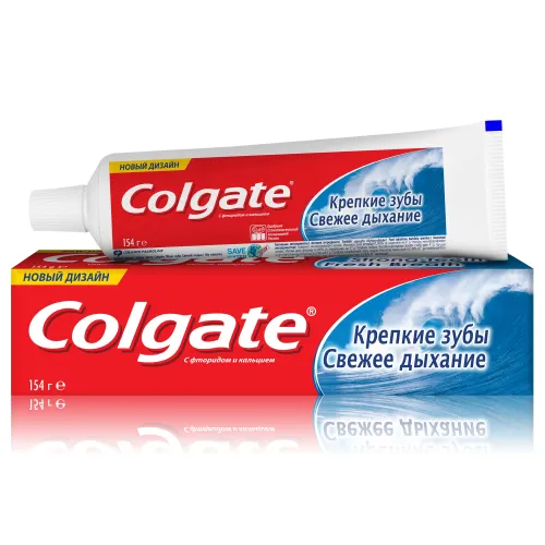 Зубная паста Colgate Крепкие зубы, Свежее дыхание 100гр