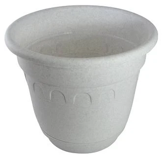 Кашпо пласт настен Колывань 3,2л мрамор