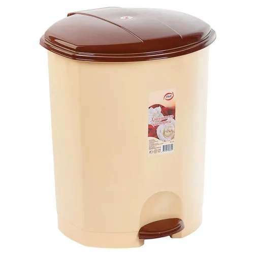 Контейнер для мусора 11л с педалью П6395