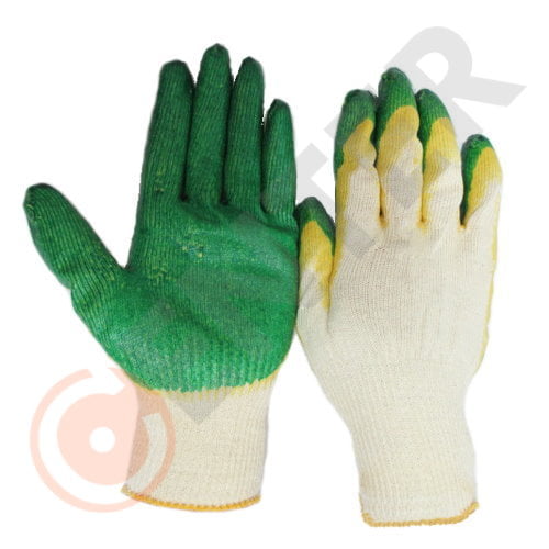 Перчатки МИКРОТОЧКА с ПВХ нейлон с цветами G-140-2 р0396 р0397 р0398