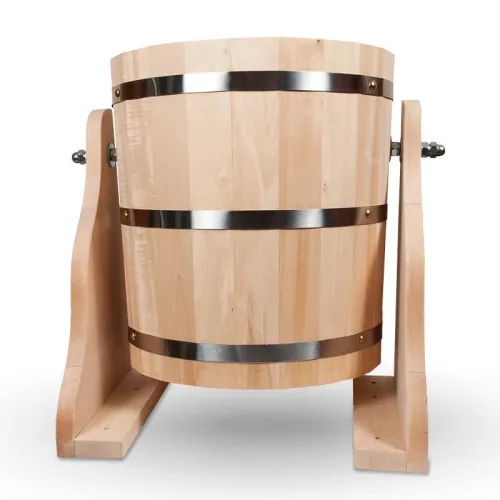 Душ русский 9л с пласт. вставкой + обливное устройство липа