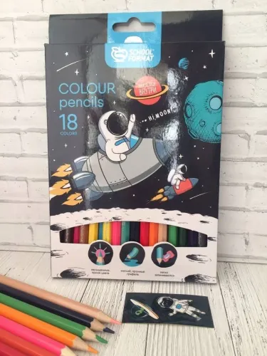 Карандаши 18 цветов 228-154