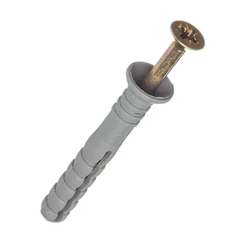 Дюбель 6х40 ОМАХ потай с шурупом п/мол